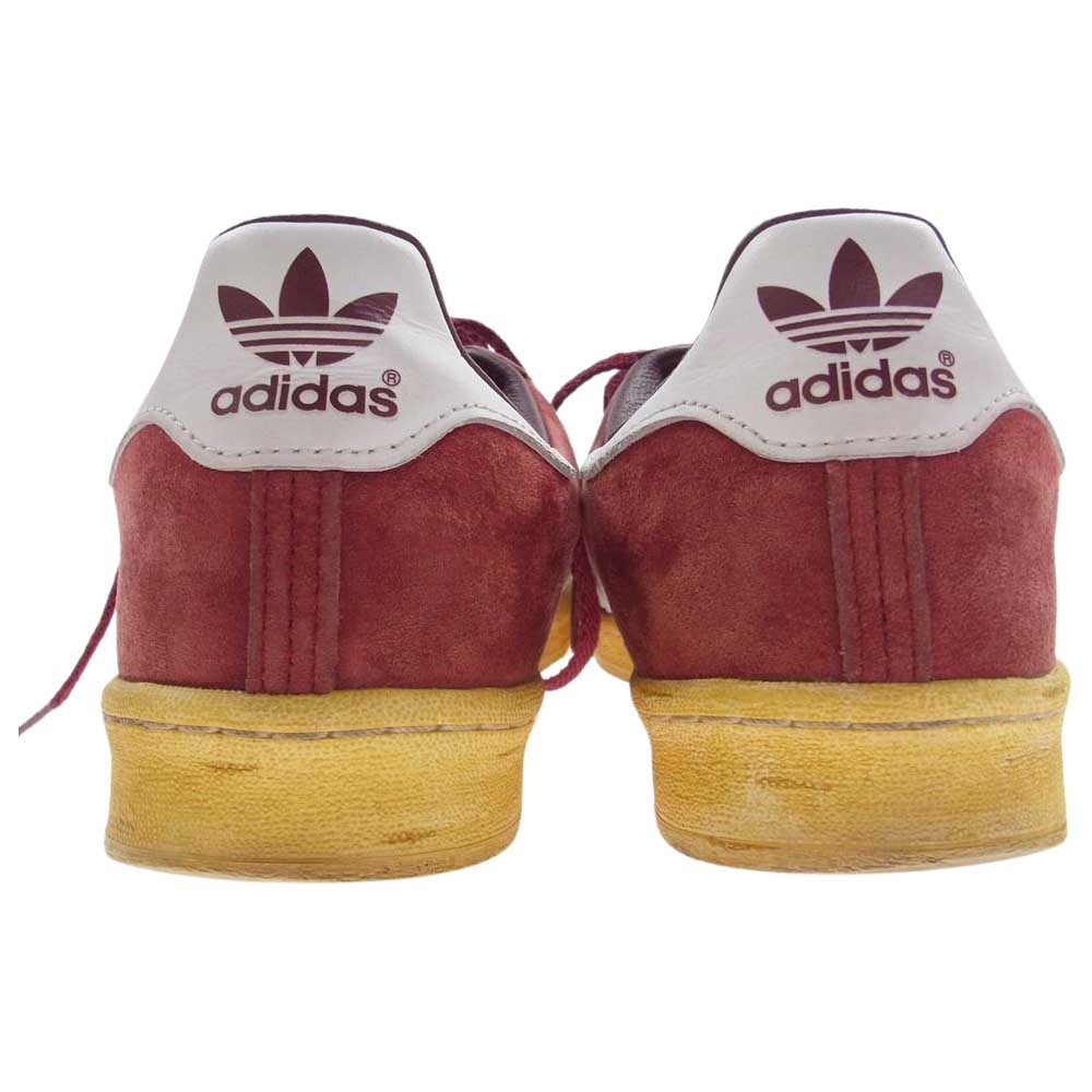 adidas アディダス  G63526 CAMPUS 80s MITA SNEAKERS BURGANDY オリジナルス キャンパス ローカット スニーカー レッド系 29cm【中古】