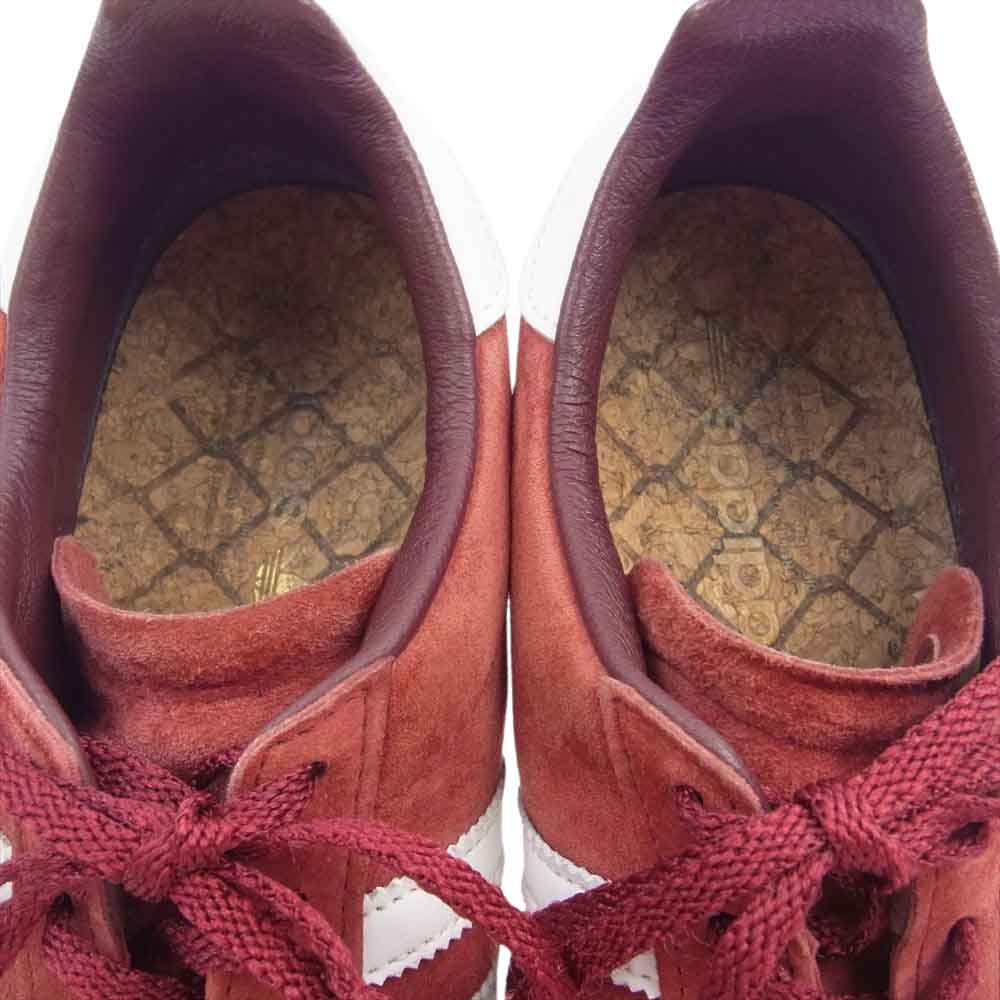 adidas アディダス  G63526 CAMPUS 80s MITA SNEAKERS BURGANDY オリジナルス キャンパス ローカット スニーカー レッド系 29cm【中古】