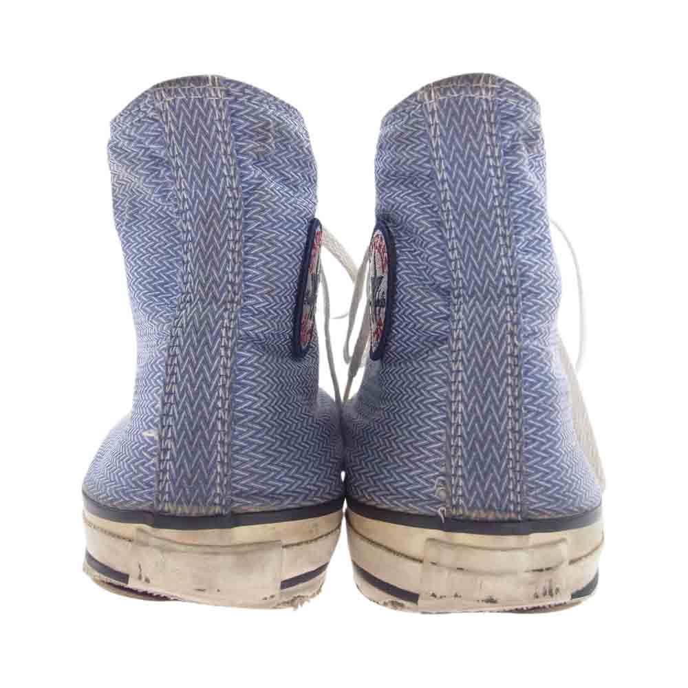 CONVERSE コンバース ヴィンテージ 90s USA製 ALL STAR HI オールスター スニーカー ライトブルー系 US9【中古】