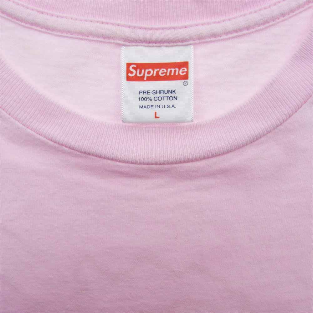 Supreme シュプリーム 17AW Gonz Heads Tee ゴンズ ヘッズ プリント 半袖 Tシャツ ピンク系 L【中古】