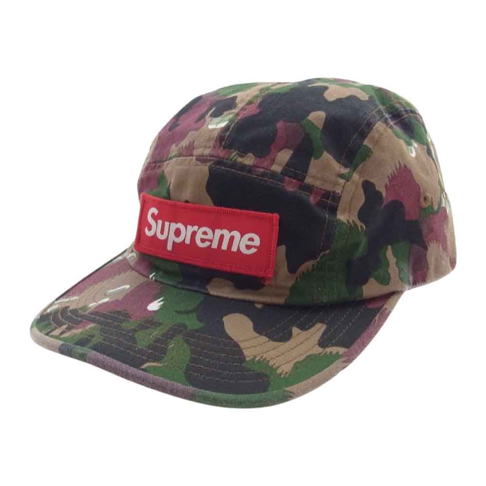 Supreme シュプリーム 17SS 17SS Military Camp Cap Swiss Camo キャンプキャップ スイスカモ 迷彩 ボックスロゴ キャップ マルチカラー系【中古】