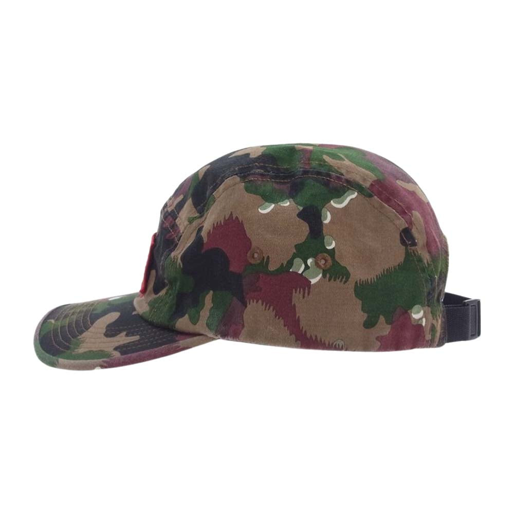 Supreme シュプリーム 17SS 17SS Military Camp Cap Swiss Camo キャンプキャップ スイスカモ 迷彩 ボックスロゴ キャップ マルチカラー系【中古】