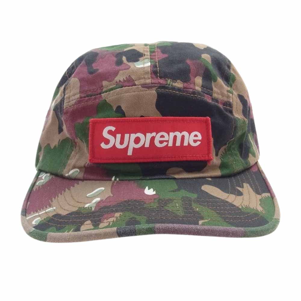 Supreme シュプリーム 17SS 17SS Military Camp Cap Swiss Camo キャンプキャップ スイスカモ 迷彩 ボックスロゴ キャップ マルチカラー系【中古】