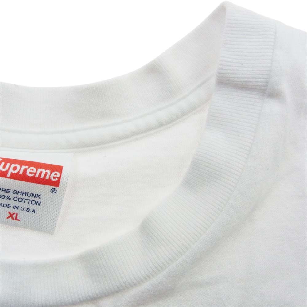 Supreme シュプリーム 16SS Barrington Levy Jah Life Englishman Tee 半袖 Tシャツ ホワイト系 XL【中古】