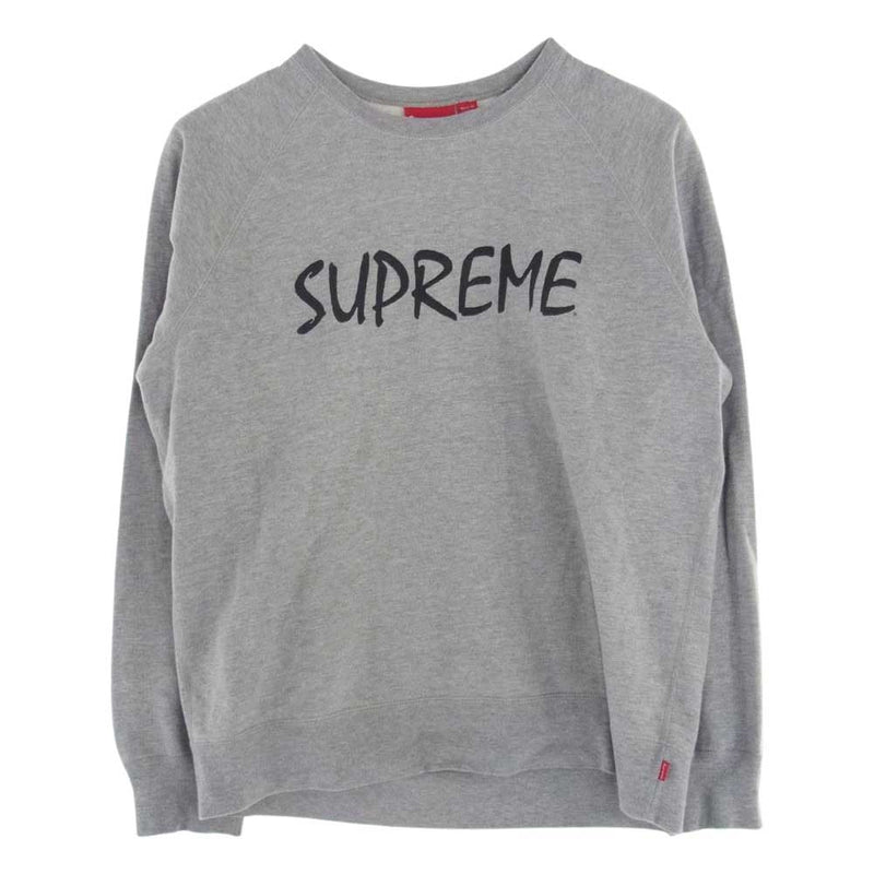 Supreme シュプリーム 13SS FTP Crewneck N.W.A Straight Outta Compton クルーネック スウェット グレー系 XL【中古】