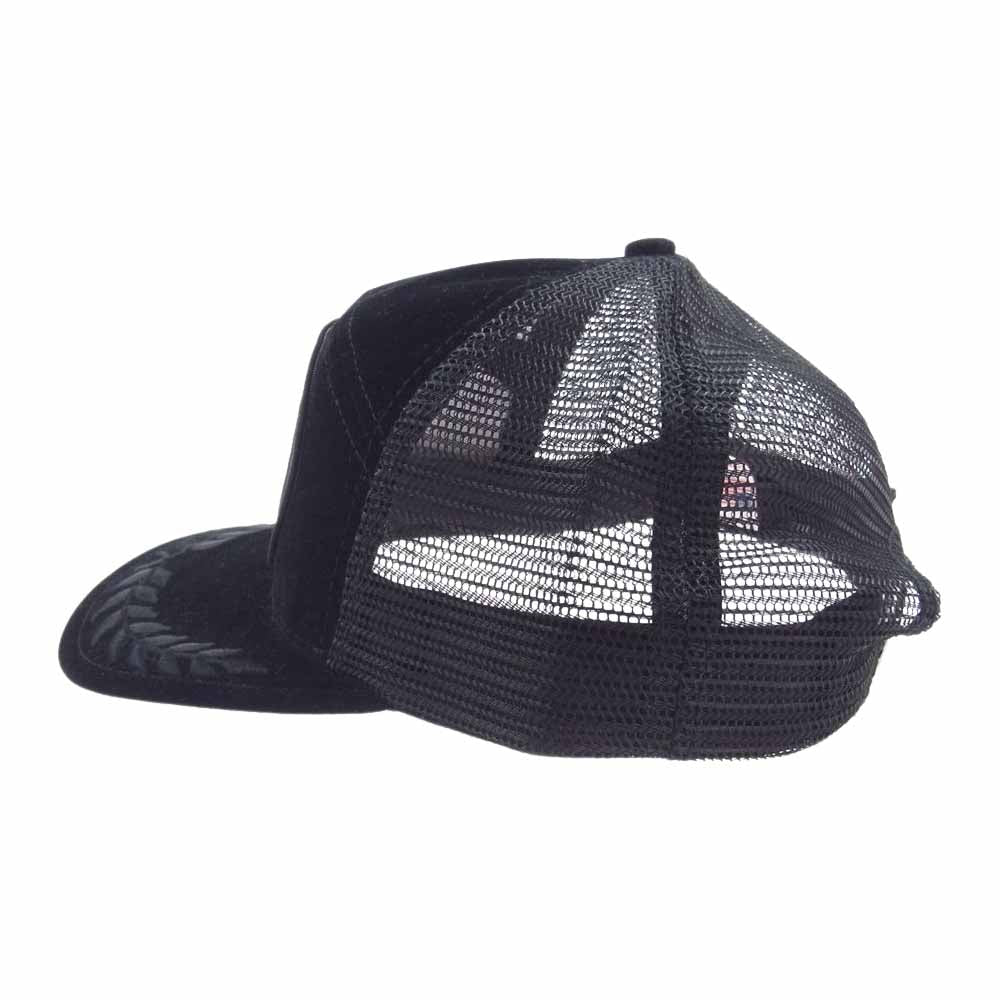 Supreme シュプリーム 09AW Battle Ready See You in Hell Mesh Cap バトルレディ シーユーインヘル キャップ ブラック ブラック系【美品】【中古】