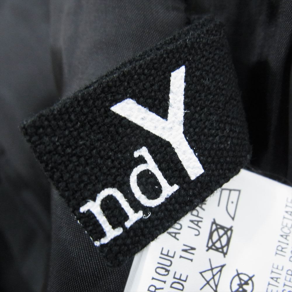 Yohji Yamamoto ヨウジヤマモト Ground Y グラウンドワイ GR-D03-500 ロング ジレ ベスト ブラック系 3【美品】【中古】