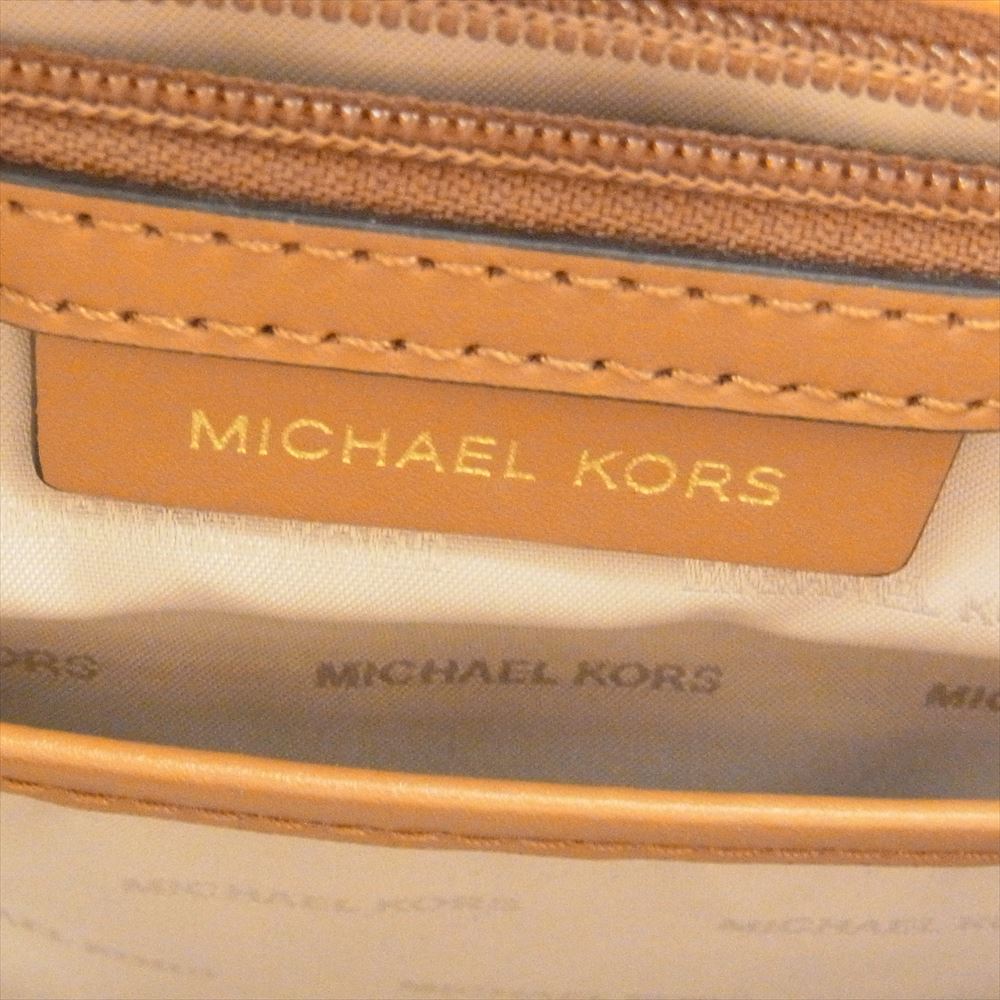 Michael Kors マイケルコース 30H7GHMS1I HAMILTON ハミルトン 2WAY ショルダー ハンドバッグ オフホワイト系【中古】