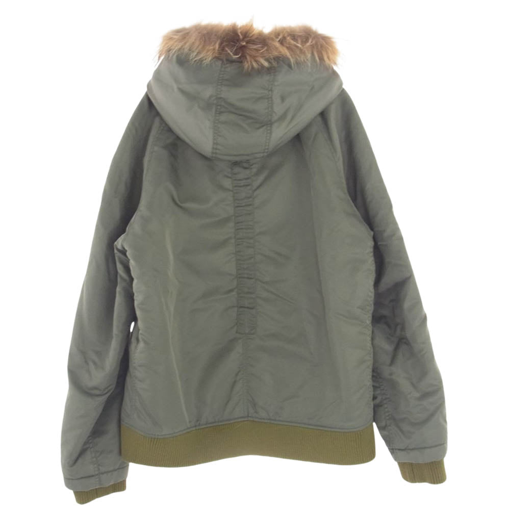 schott ショット V83154 × VICTIM N-2B フライトジャケット モスグリーン系 XL/42【中古】