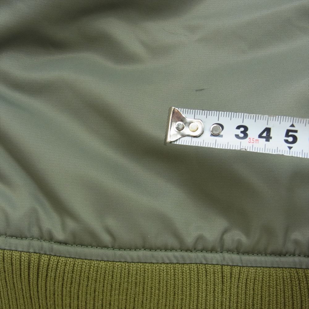 schott ショット V83154 × VICTIM N-2B フライトジャケット モスグリーン系 XL/42【中古】