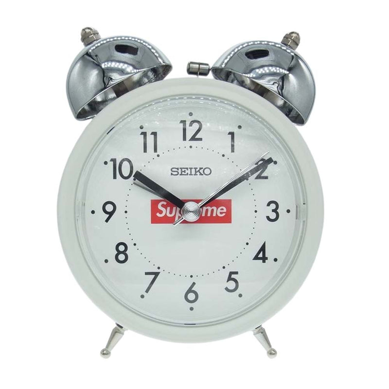 Supreme シュプリーム 22AW QHK908WL  seiko alarm clock セイコー アラーム クロック 目覚まし時計 ホワイト系【新古品】【未使用】【中古】