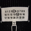 MAISON MARGIELA メゾンマルジェラ 22AW SI1HA0013 ドライバーズ ジップ アップ ニット ブラック系 XL【新古品】【未使用】【中古】