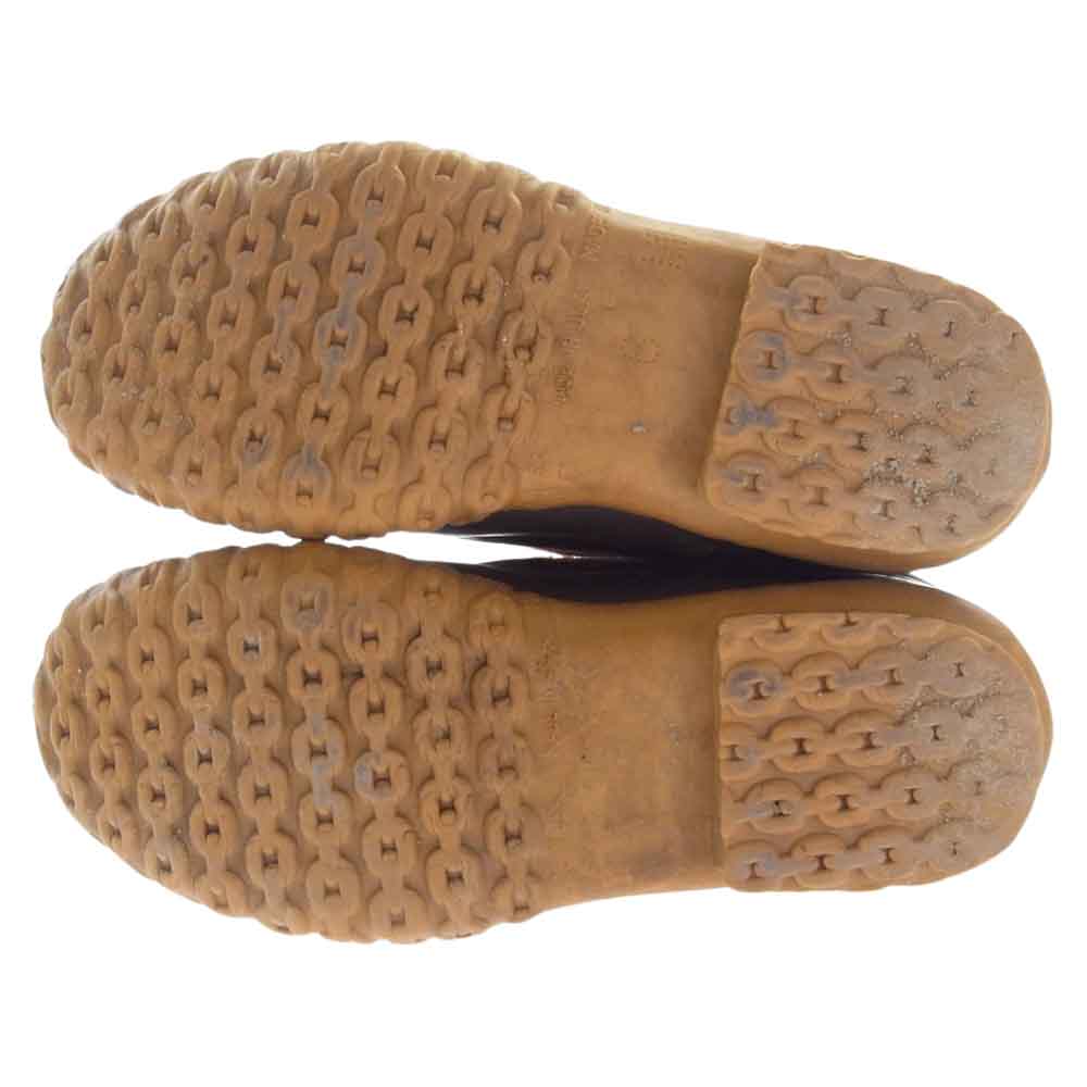 L.L.Bean エルエルビーン ヴィンテージ 80s BEAN BOOTS GUMSHOES ビーン ブーツ ガム シューズ ライトブラウン系 実寸24.5cm程度【中古】