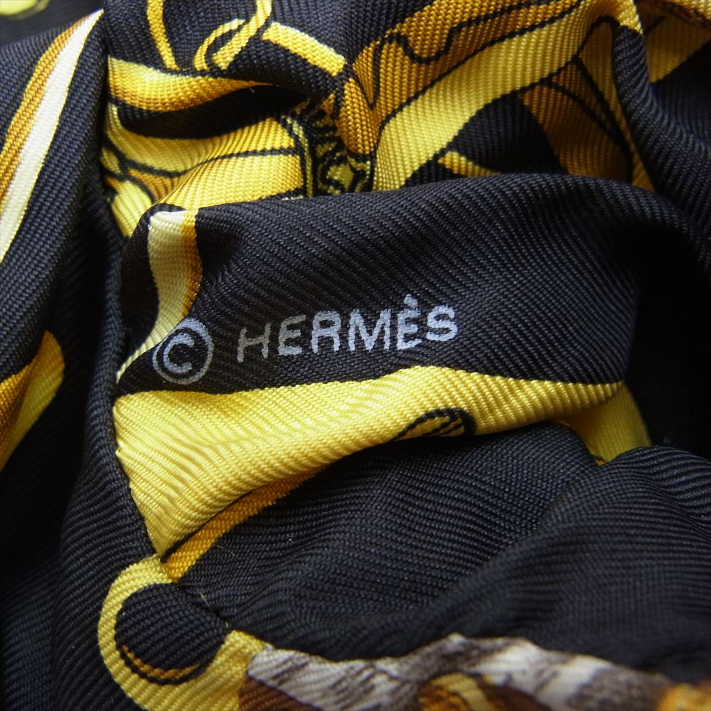 CHROME HEARTS クロムハーツ（原本無） ×HERMES エルメス 裏地エルメス ダガージップ キルティング レザー ライダース ジャケット ブラック系 S【中古】