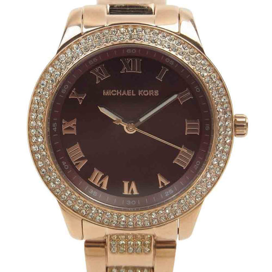 Michael Kors マイケルコース MK-4685 ラインストーンSS ステンレス  腕時計 ウォッチ  マルチカラー系【中古】
