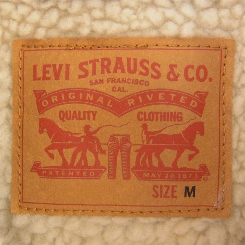 Levi's リーバイス 16953-0000 コーデュロイ ボア ジャケット ダークブラウン系 M【中古】