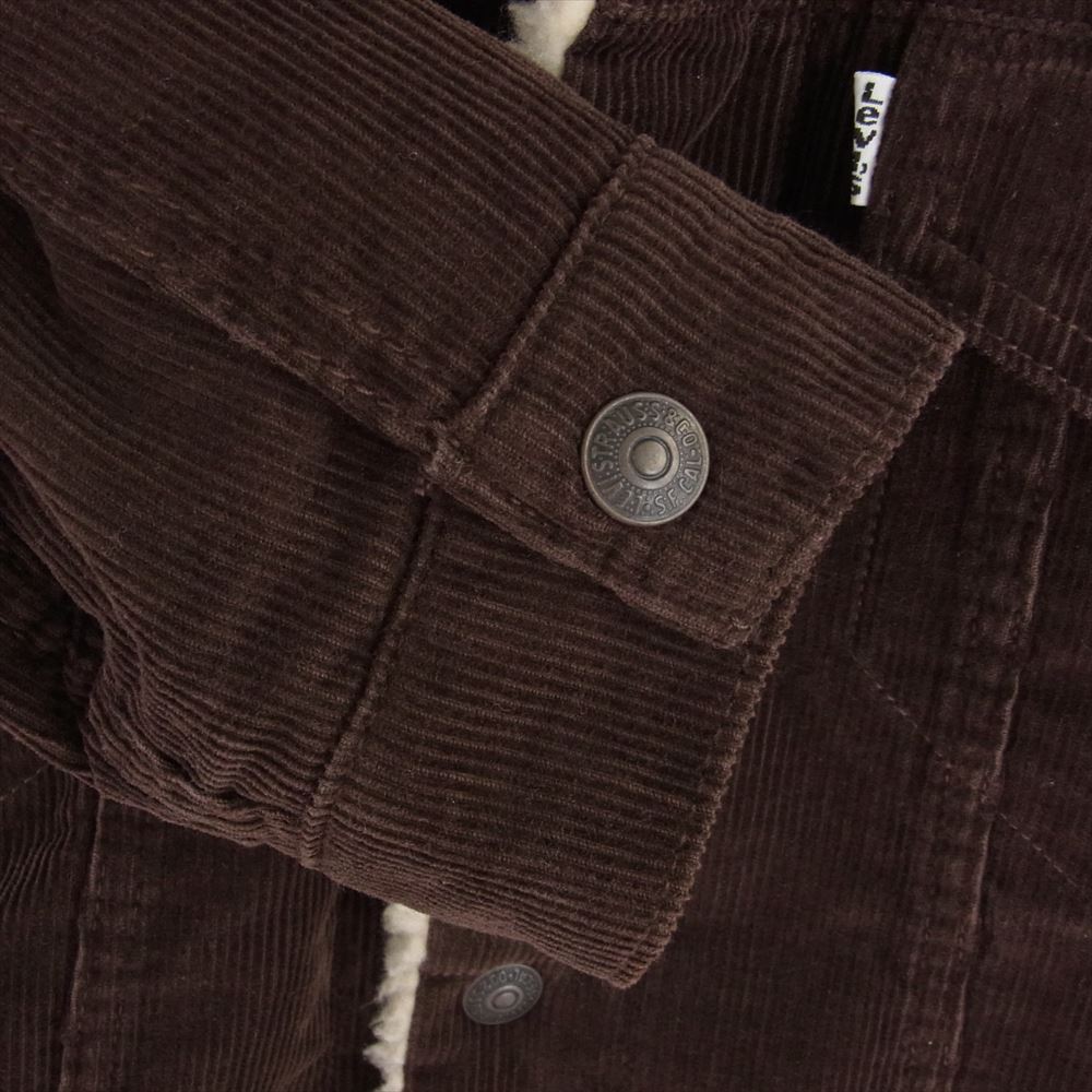 Levi's リーバイス 16953-0000 コーデュロイ ボア ジャケット ダーク