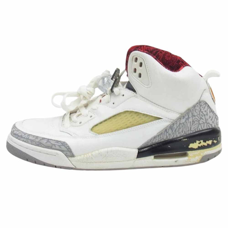 NIKE ナイキ 315371-101 Air Jordan エアジョーダン Spizike スパイジーク White Cement Grey ホワイト セメント グレー スニーカー ホワイト系 28cm【中古】