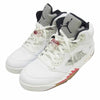 Supreme シュプリーム フェイクバスター鑑定済 NIKE ナイキ 824371-101 AIR JORDAN 5 エアジョーダン RETRO レトロ スニーカー ホワイト系 28.5cm【新古品】【未使用】【中古】