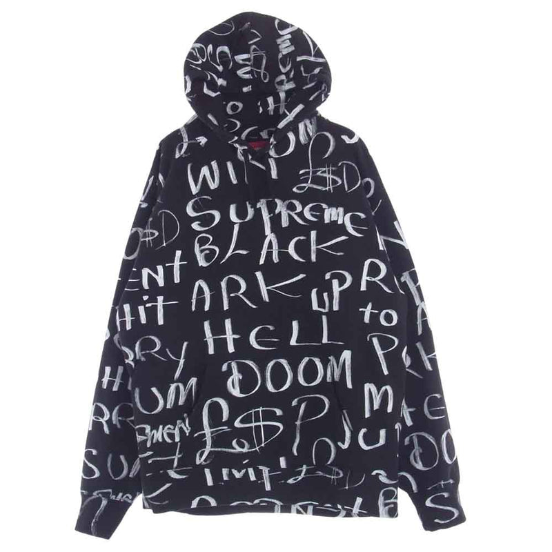 Supreme シュプリーム 20AW Black Ark Hooded Sweatshirt パーカー ブラック系 L【中古】