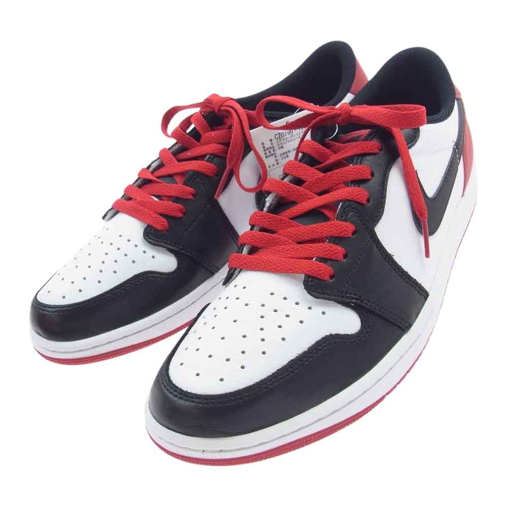 NIKE ナイキ CZ0790-106 AIR JORDAN 1 RETRO LOW OG エアジョーダン 1 レトロ ローカット スニーカー マルチカラー系 29.5cm【極上美品】【中古】