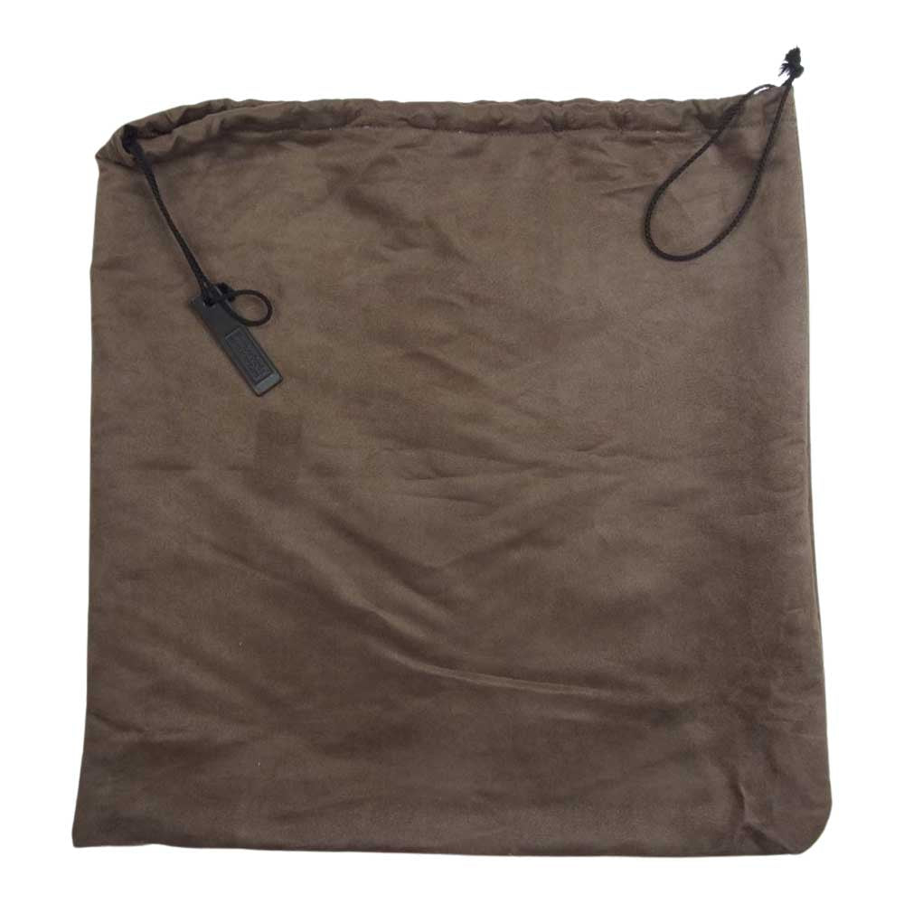 ラザフォード 英国製 Music Bag ミュージックバッグ ブライドルレザー ブリーフ バッグ ブラック系【中古】
