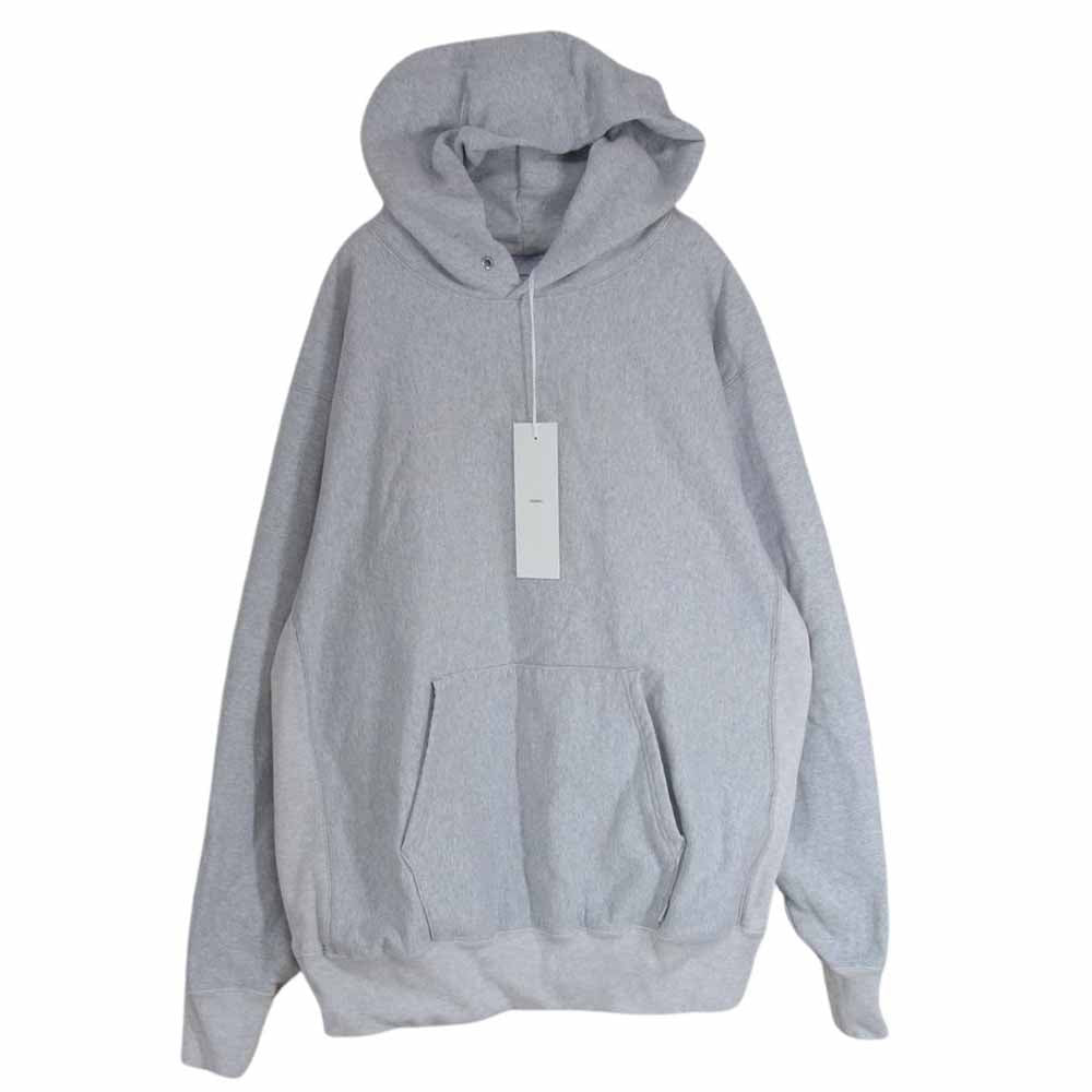 シュガーヒル 23AW WCS01 COLLEGE PRINT HOODIE カレッジプリント フーディ プルオーバー パーカー グレー系 2【中古】
