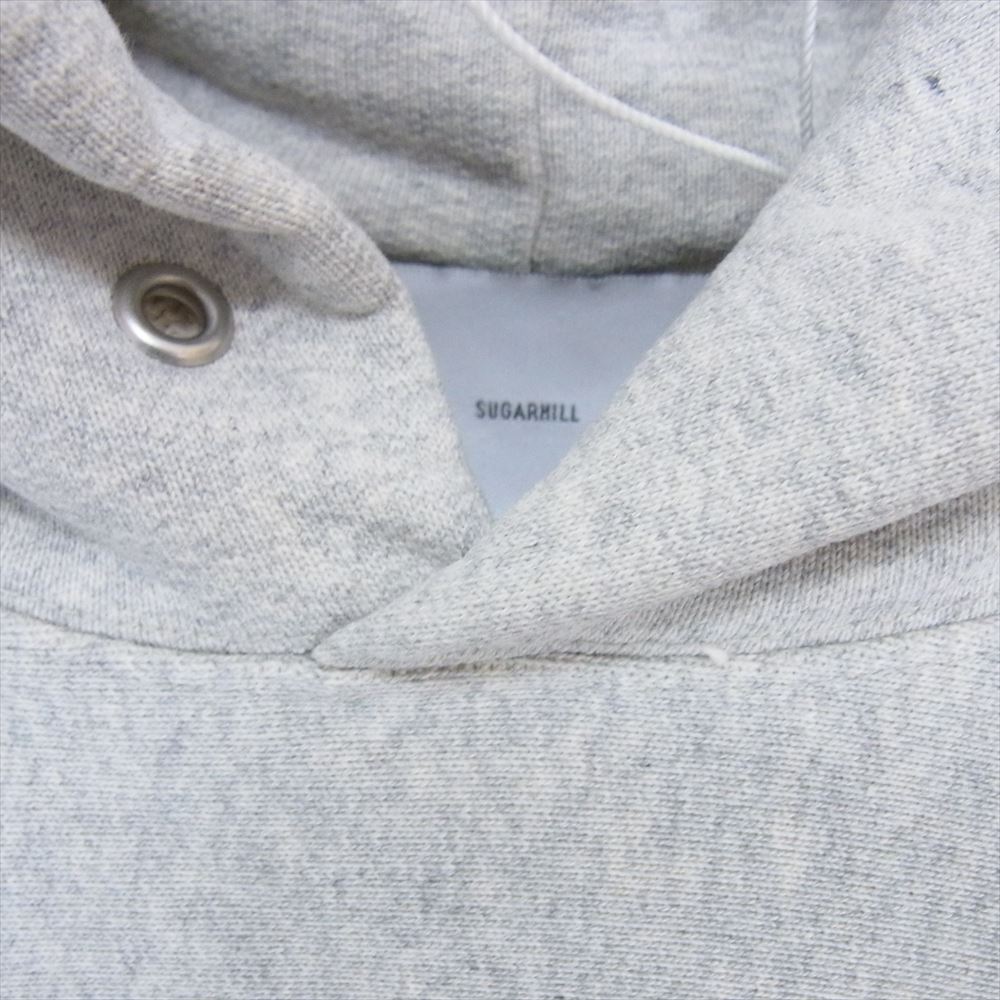 シュガーヒル 23AW WCS01 COLLEGE PRINT HOODIE カレッジプリント フーディ プルオーバー パーカー グレー系 2【中古】