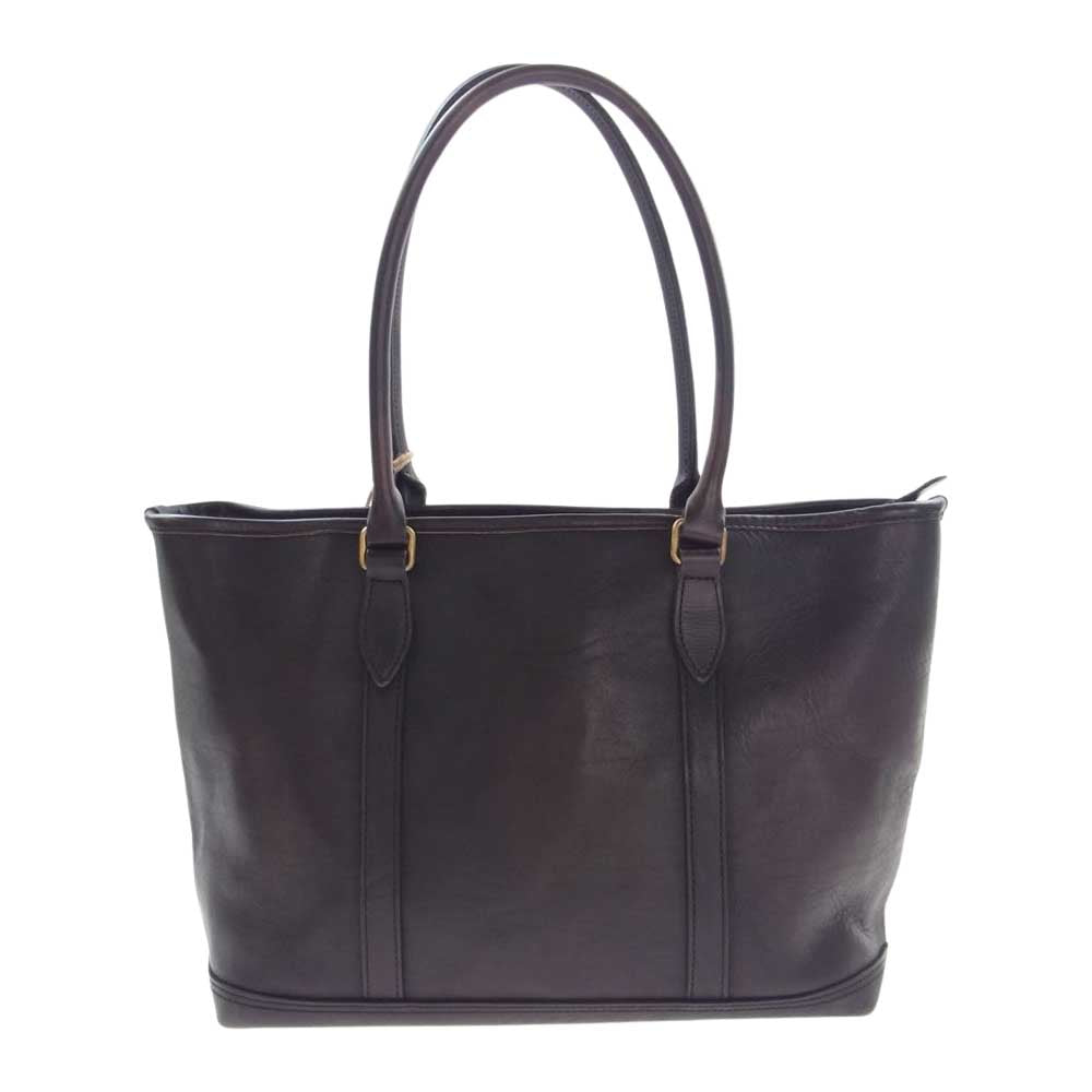 ヴァスコ VS-263TL LEATHER NELSON TOTE BAG レザー ネルソン トート バッグ 黒茶色系【中古】