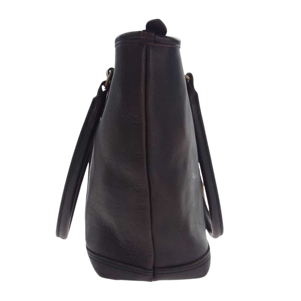 ヴァスコ VS-263TL LEATHER NELSON TOTE BAG レザー ネルソン トート バッグ 黒茶色系【中古】