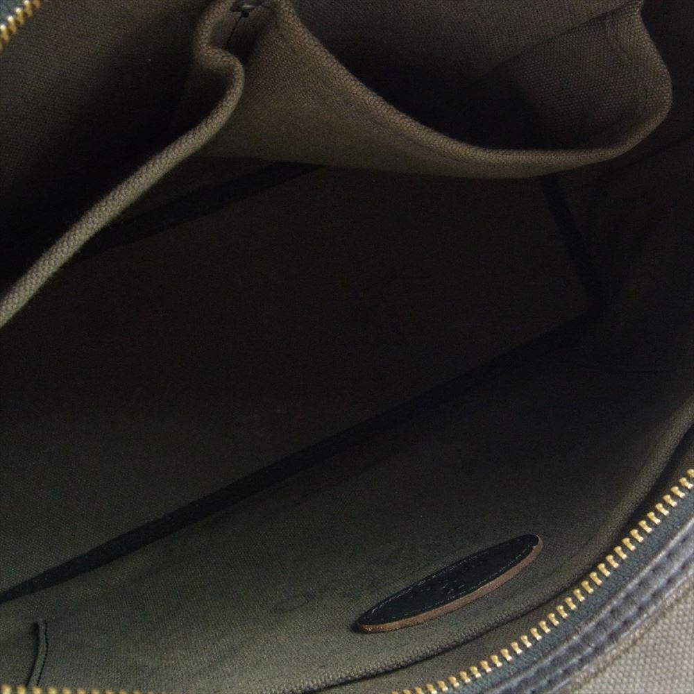 ヴァスコ VS-263TL LEATHER NELSON TOTE BAG レザー ネルソン トート バッグ 黒茶色系【中古】