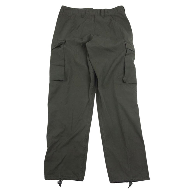 オーストリア軍 カーゴパンツ リップストップ トラウザーズ　 カーキ系【中古】