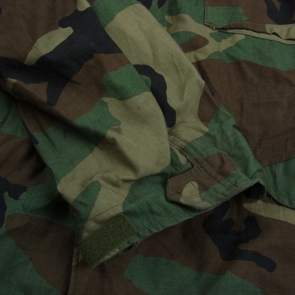 米軍 ヴィンテージ 90s M-65 フィールド ジャケット カーキ系 M【中古】