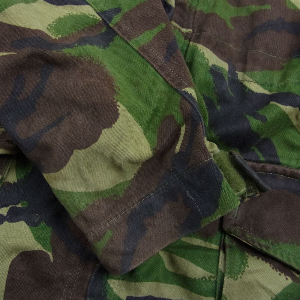 イギリス軍 ヴィンテージ スモッグコンバット dpm カモ柄　迷彩　ミリタリー ジャケット カーキ系【中古】
