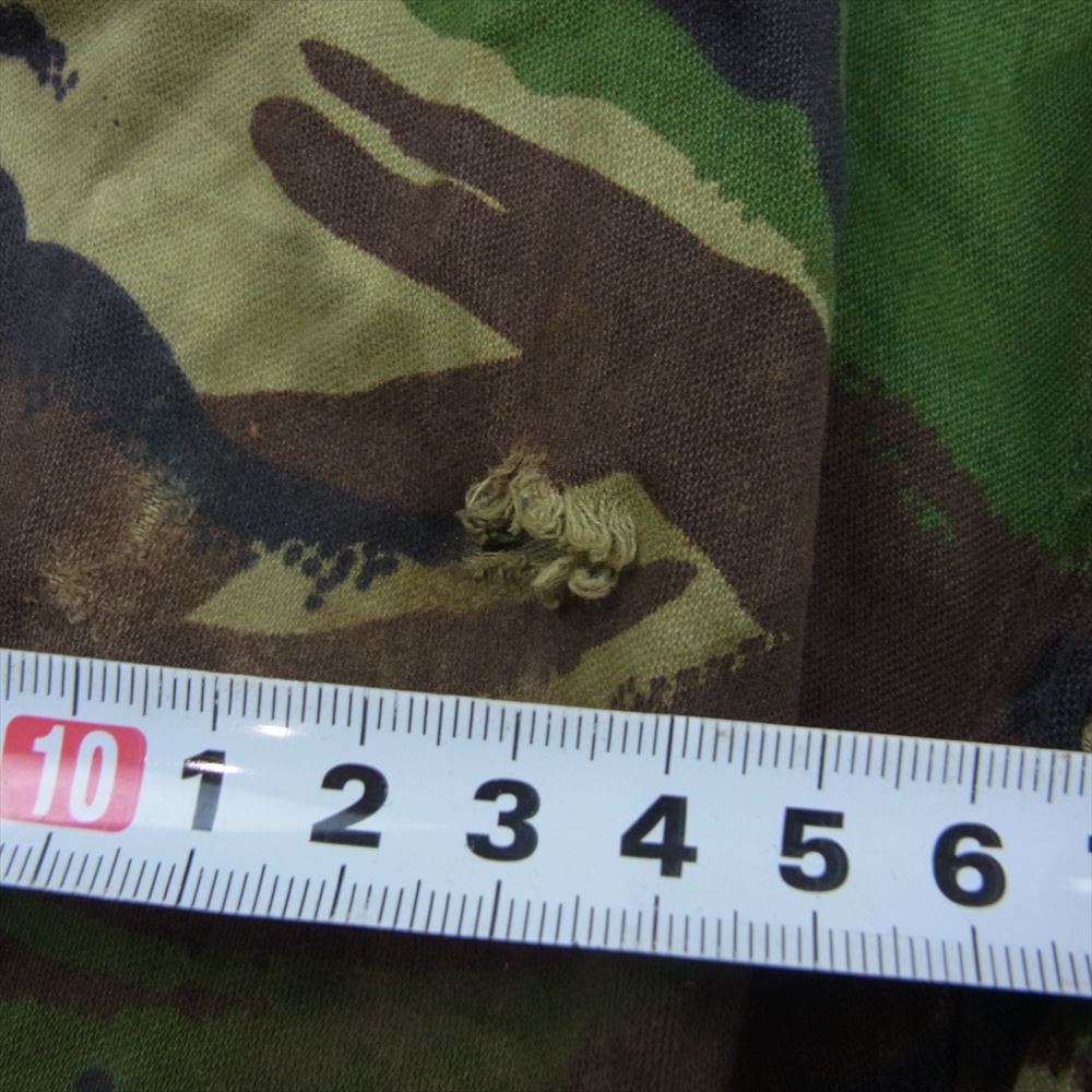 イギリス軍 ヴィンテージ スモッグコンバット dpm カモ柄　迷彩　ミリタリー ジャケット カーキ系【中古】
