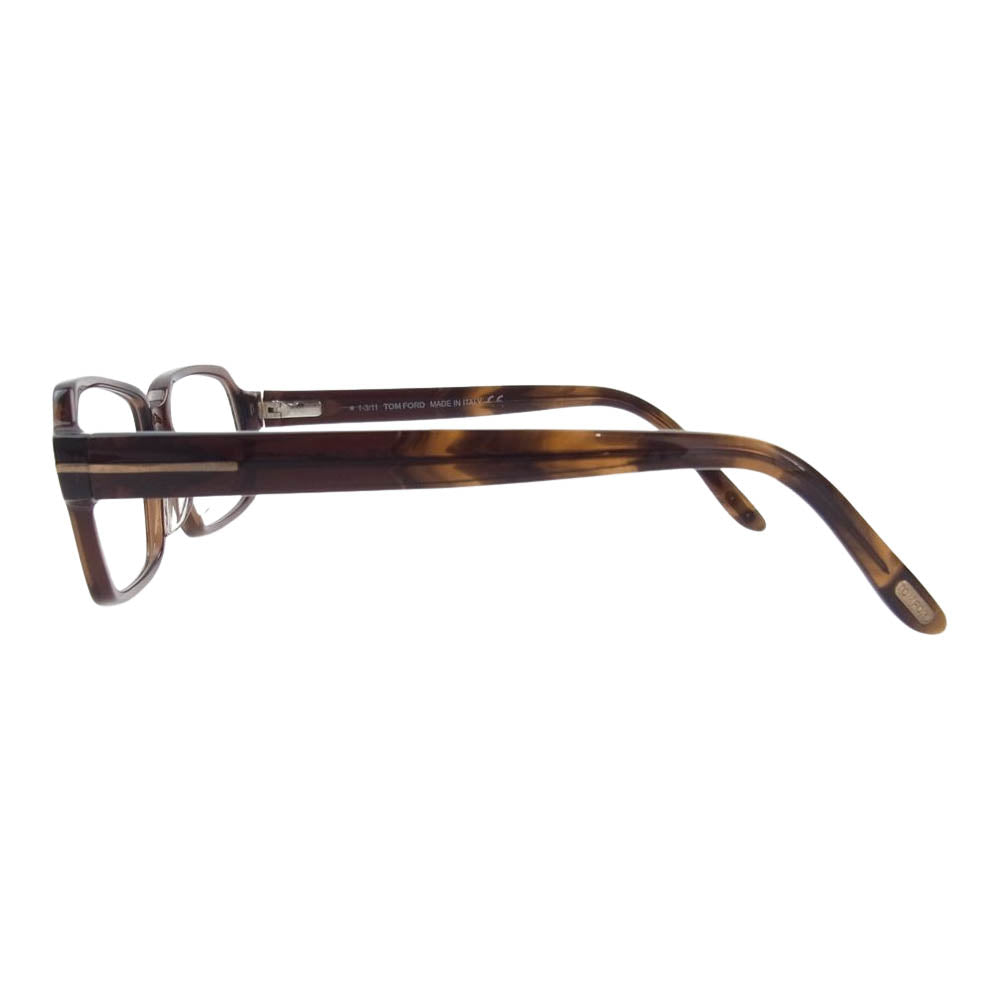 TOM FORD トムフォード TF5195-048 度入り 眼鏡 メガネ アイウェア ブラウン系 56□15 140【中古】