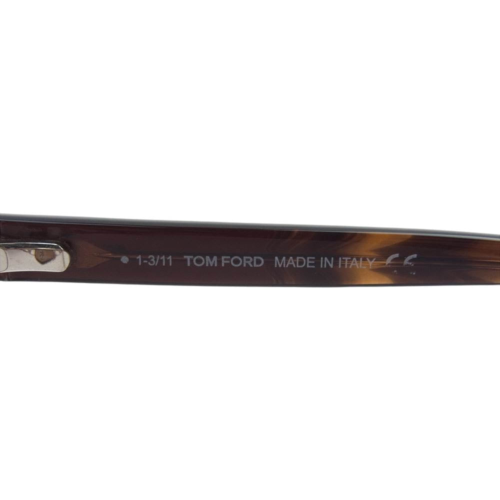 TOM FORD トムフォード TF5195-048 度入り 眼鏡 メガネ アイウェア ブラウン系 56□15 140【中古】