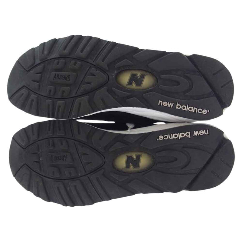 NEW BALANCE ニューバランス M990BK2 USA製 スエード メッシュ スニーカー ブラック系 28cm【中古】