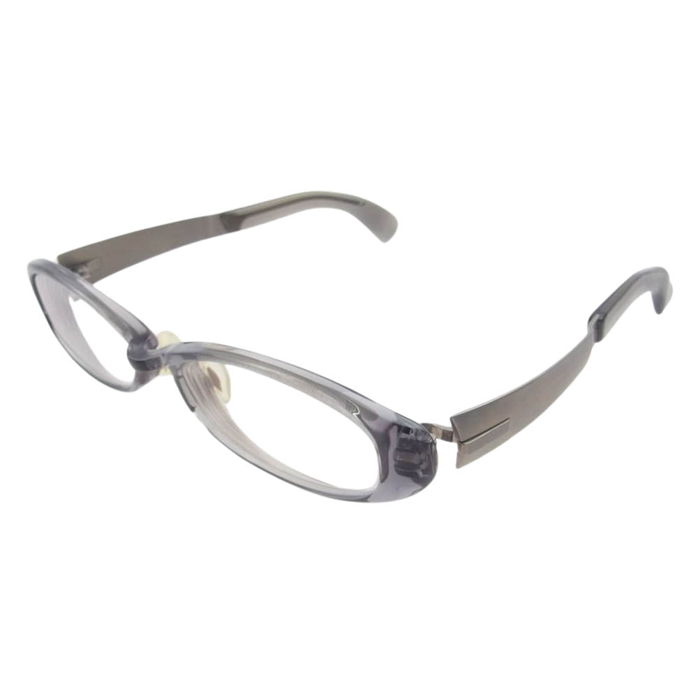 フォーナインズ NPM-05　 デミライト メガネ 眼鏡 アイウェア 度あり グレー系【中古】