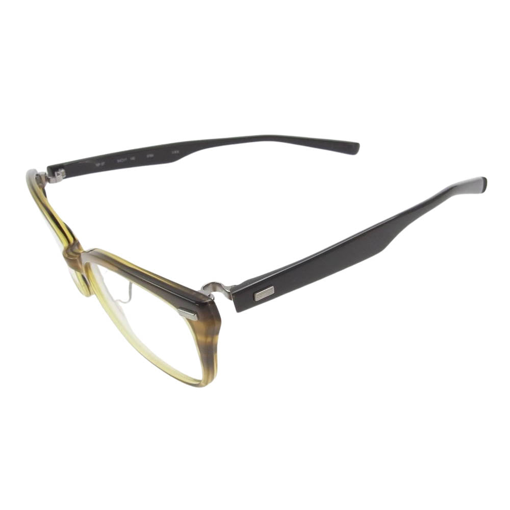 フォーナインズ NP-37 ライト ウェリントン メガネ 眼鏡 アイウェア 度あり ブラウン系 54□17【中古】