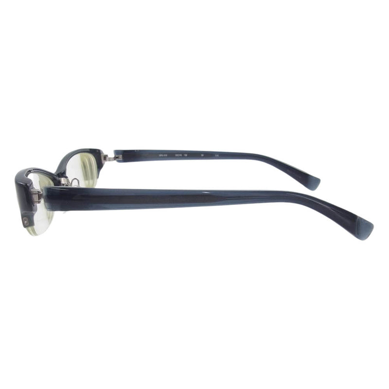 フォーナインズ NPN-910 ネオプラスチック フレーム メガネ 眼鏡 アイウェア 度あり  ブラック系 55□16【中古】