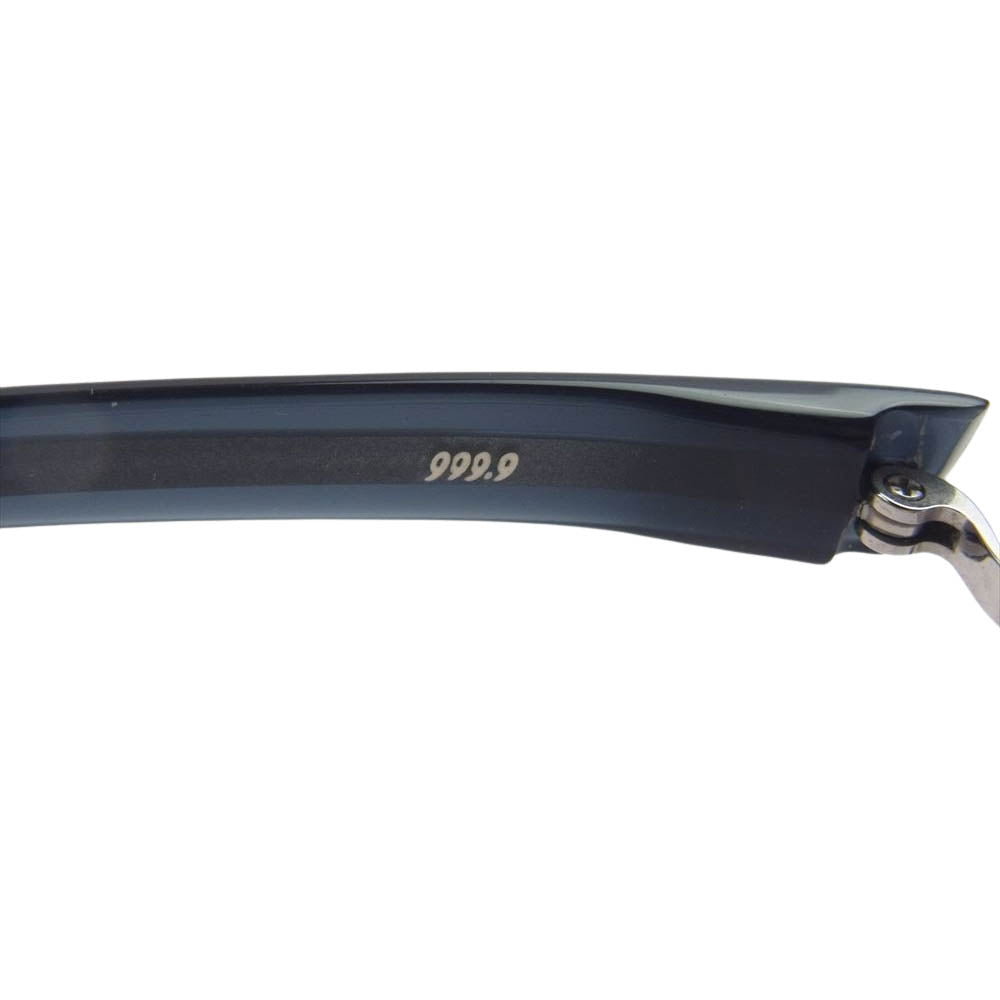 フォーナインズ NPN-910 ネオプラスチック フレーム メガネ 眼鏡 アイウェア 度あり  ブラック系 55□16【中古】