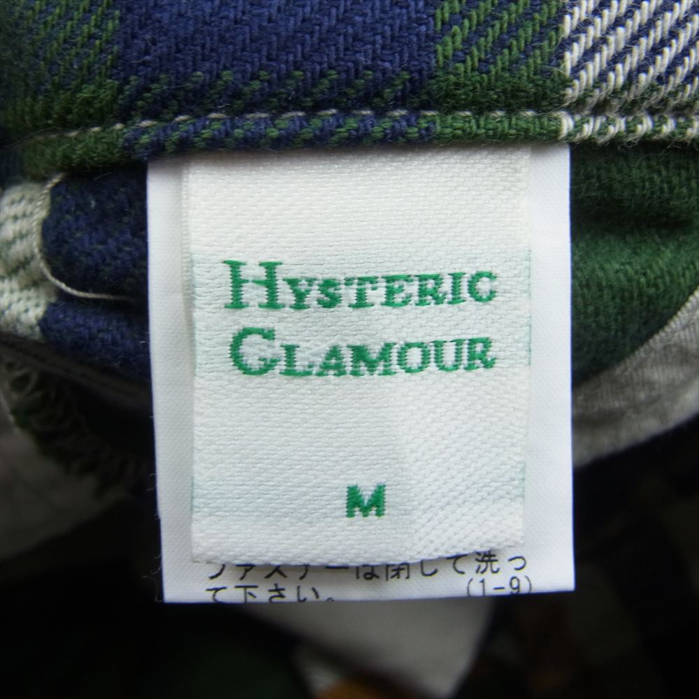 HYSTERIC GLAMOUR ヒステリックグラマー 01211AP01 コットン チェック パンツ マルチカラー系 M【中古】