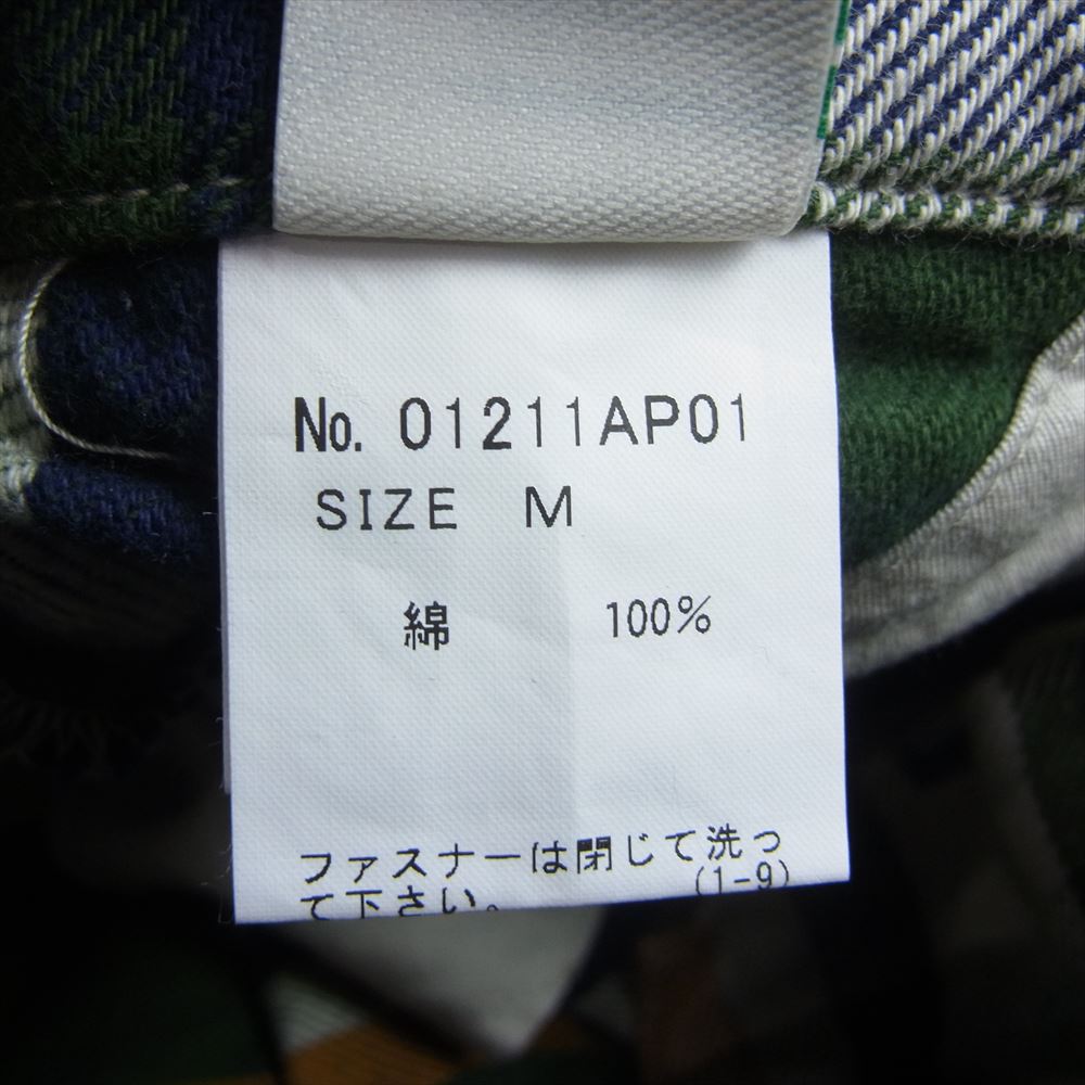HYSTERIC GLAMOUR ヒステリックグラマー 01211AP01 コットン チェック パンツ マルチカラー系 M【中古】