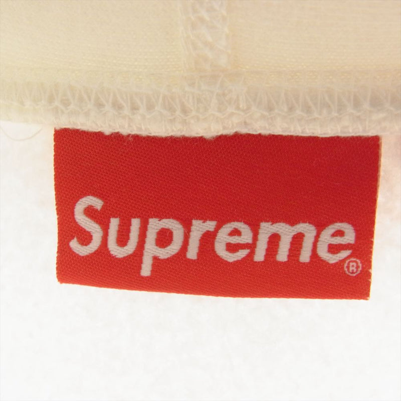 Supreme シュプリーム 22SS Small Box Hooded Sweatshirt スモールボックスロゴ プルオーバー パーカー ホワイト  ホワイト系 M【中古】