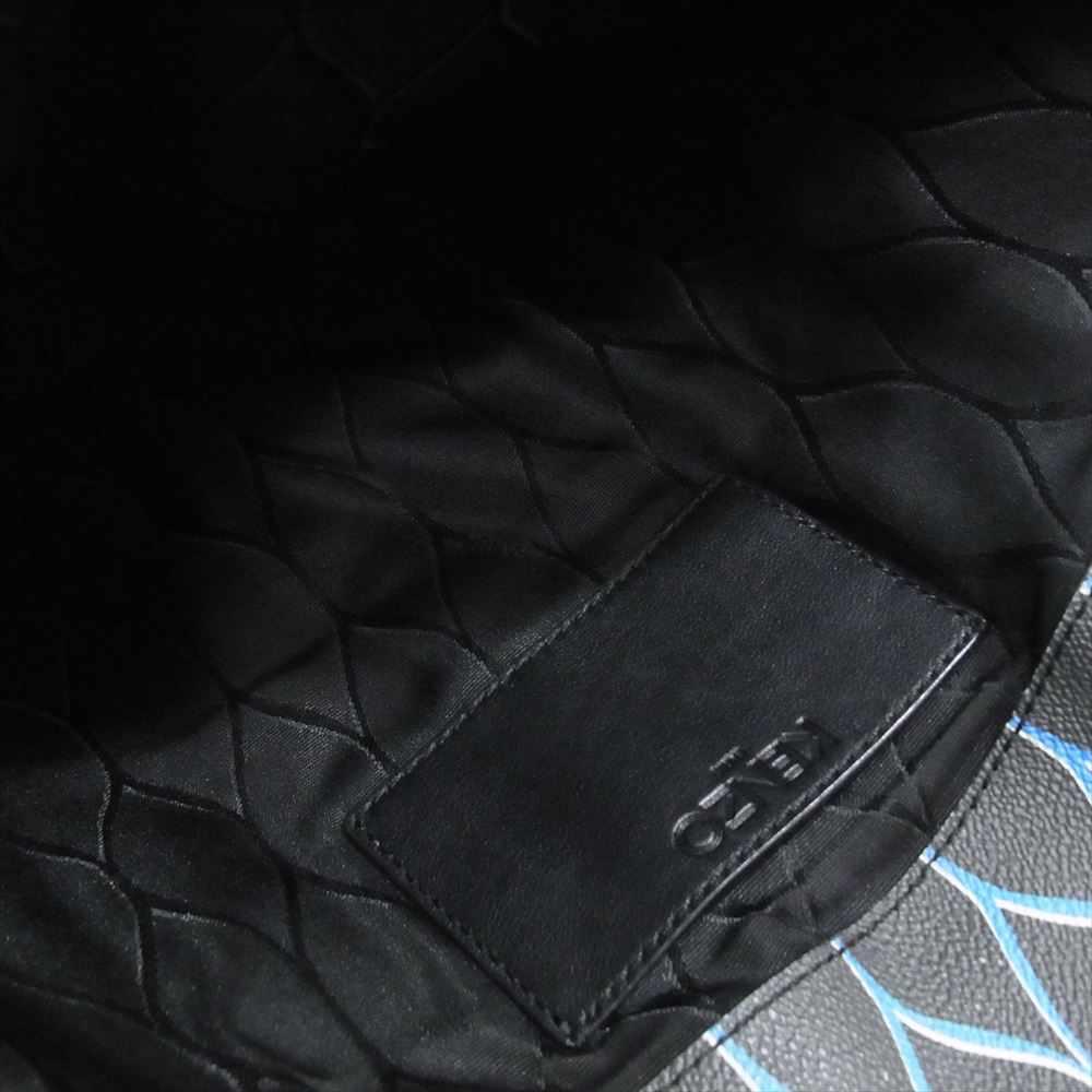 KENZO ケンゾー ロゴ クラッチ バッグ ブラック系【中古】