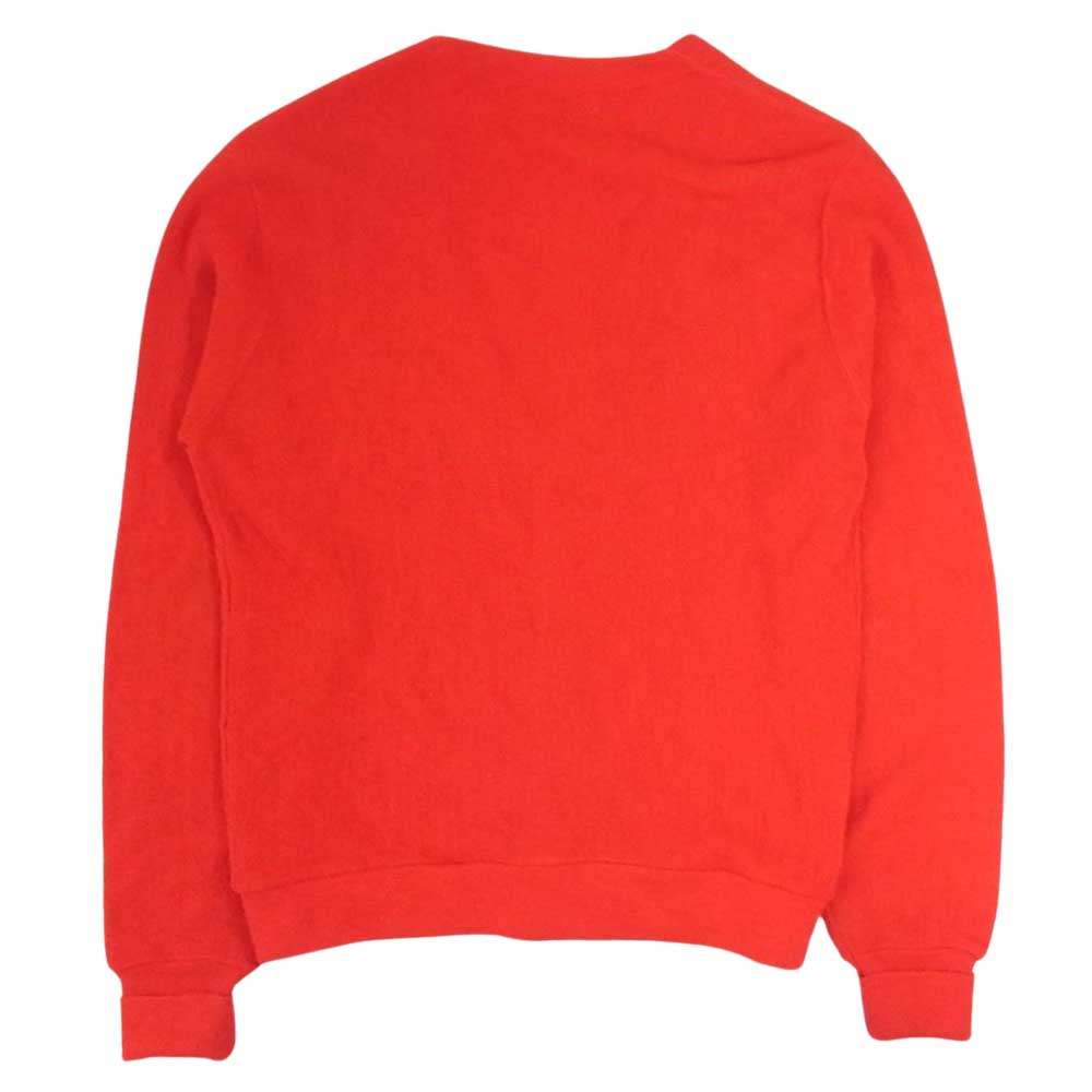 Christian Dior クリスチャンディオール USA製 Vネック アクリル カーディガン レッド系 XL【中古】
