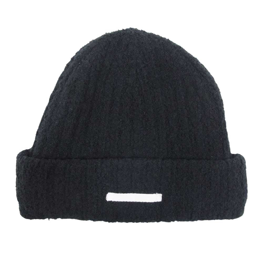 キネマ 23SS KNM-23SS-AC15 pile room knit cap パイル ビーニー ニットキャップ ブラック系 FREE【中古】