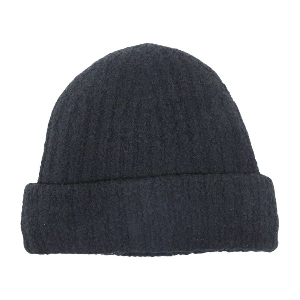 キネマ 23SS KNM-23SS-AC15 pile room knit cap パイル ビーニー ニットキャップ ブラック系 FREE【中古】