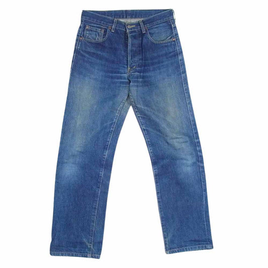 Levi's リーバイス J22 JB013 日本製 刻印J22 503BXX BIG E 月桂樹 ボタンフライ 紙パッチ ギャラ入り 赤耳 セルビッチ デニムパンツ インディゴブルー系 31【中古】